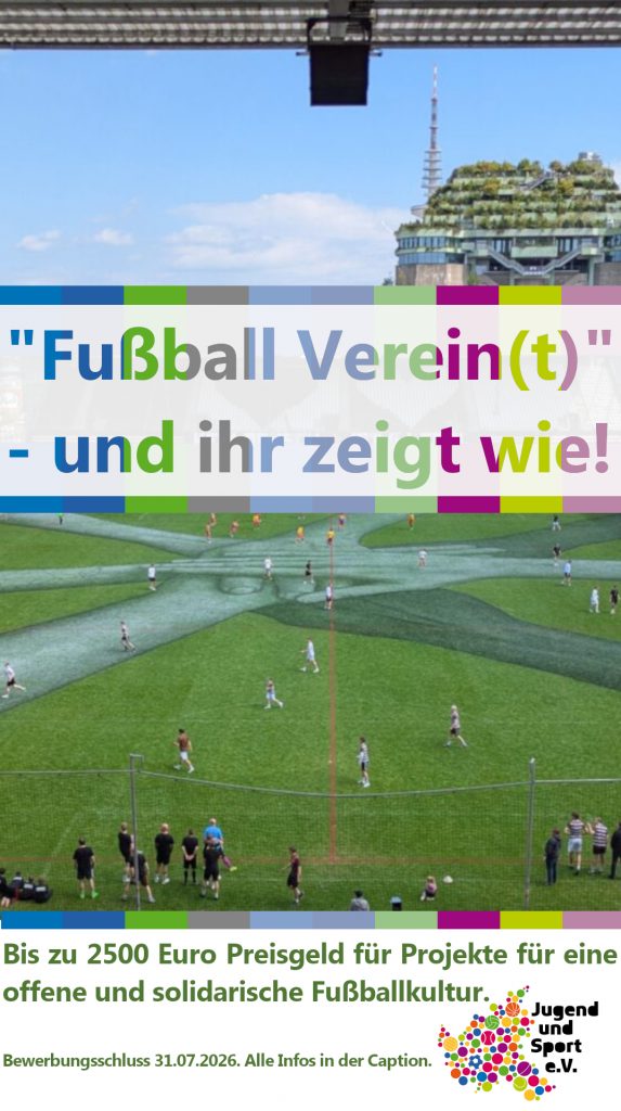 Preisausschreibung – Award „Fußball Verein(t)“
